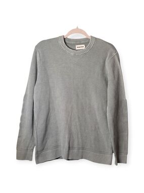 Mens Taylor Stitch Moor sweater with elbow patches, size 40 (M)